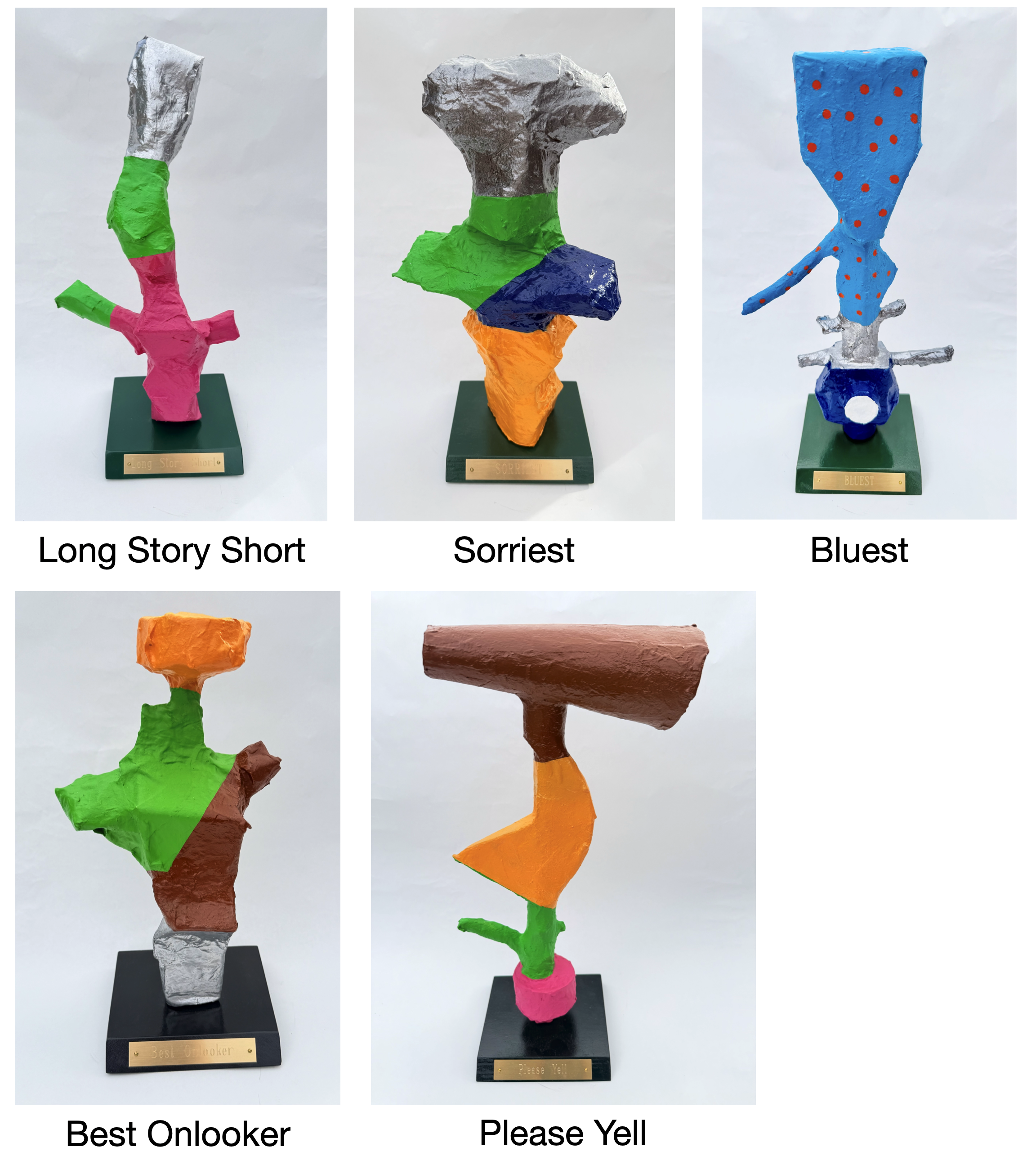 All sculptures